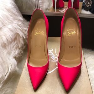 **SOLD**CLB "SO KATE" 120 FLUO MAT/JAZZ CALF HEEL.